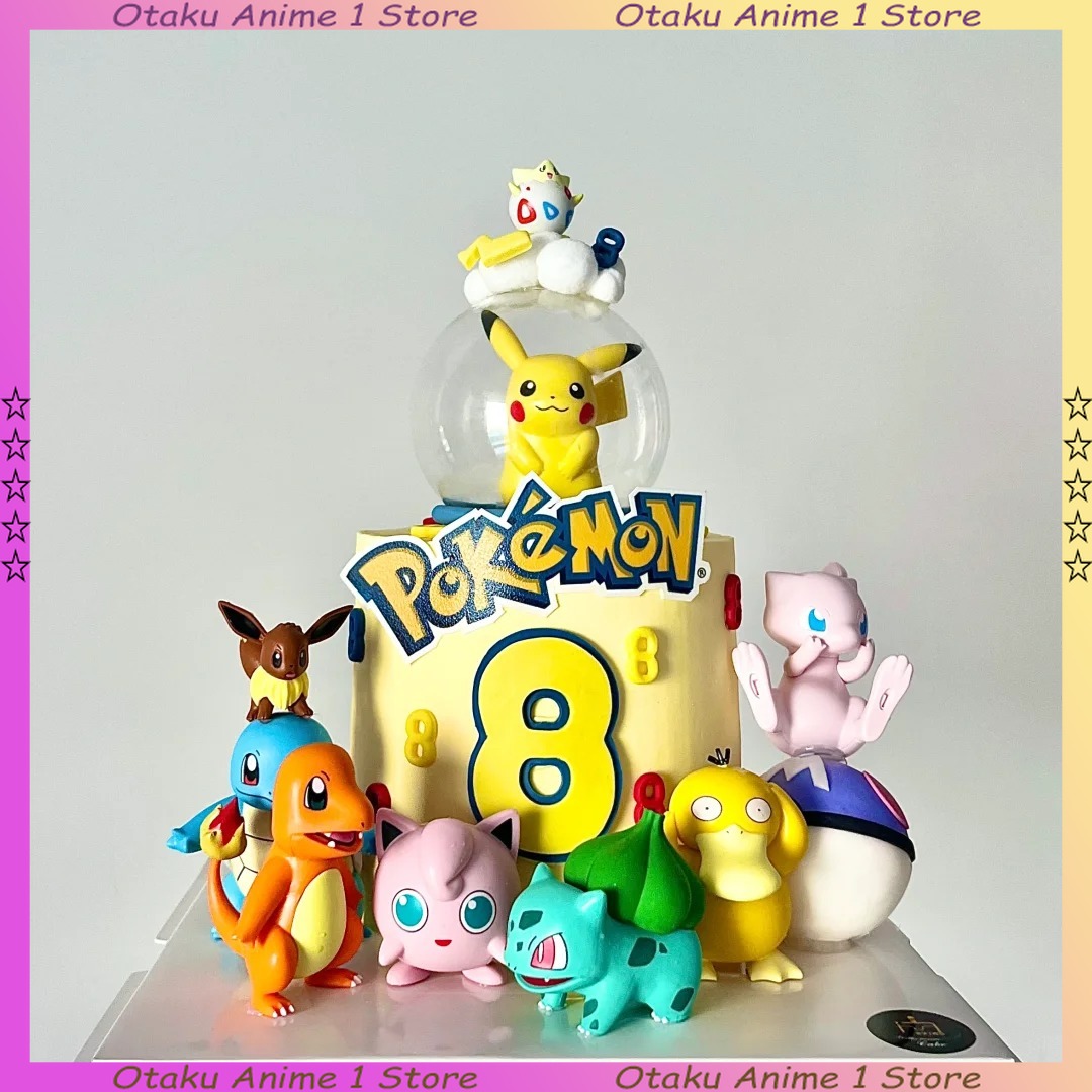 Science Of Happiness - 13 TEILE/SATZ Pikachu Kuchen Topper Dekoration