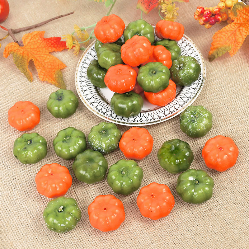Science Of Happiness - 25 stücke Mini Halloween Künstliche Kürbis