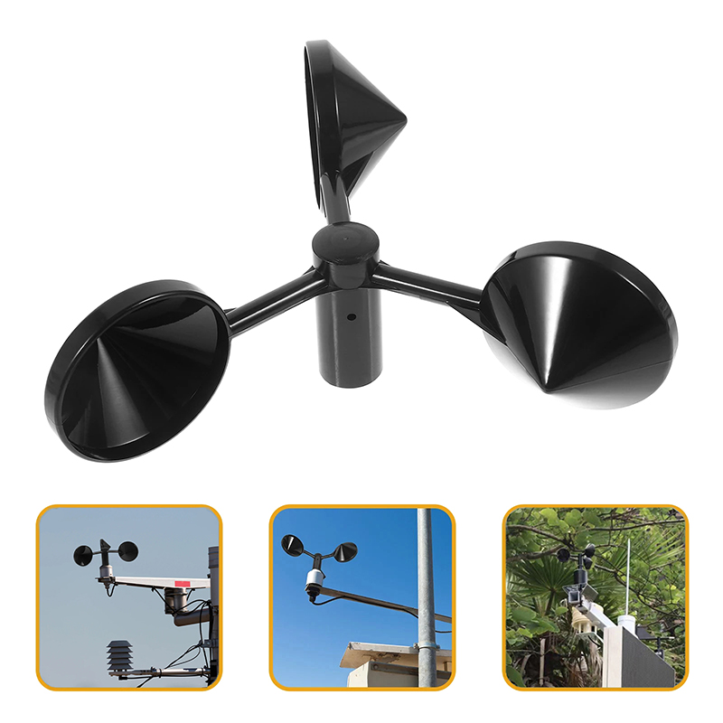 Anemometer Wind Speed - Neuer Verkaufsschlager: Anemometer Windgeschwindigkeits-Monitoring-Sensor, 3-Cup-Windsensor, Windgeschwindigkeits-
