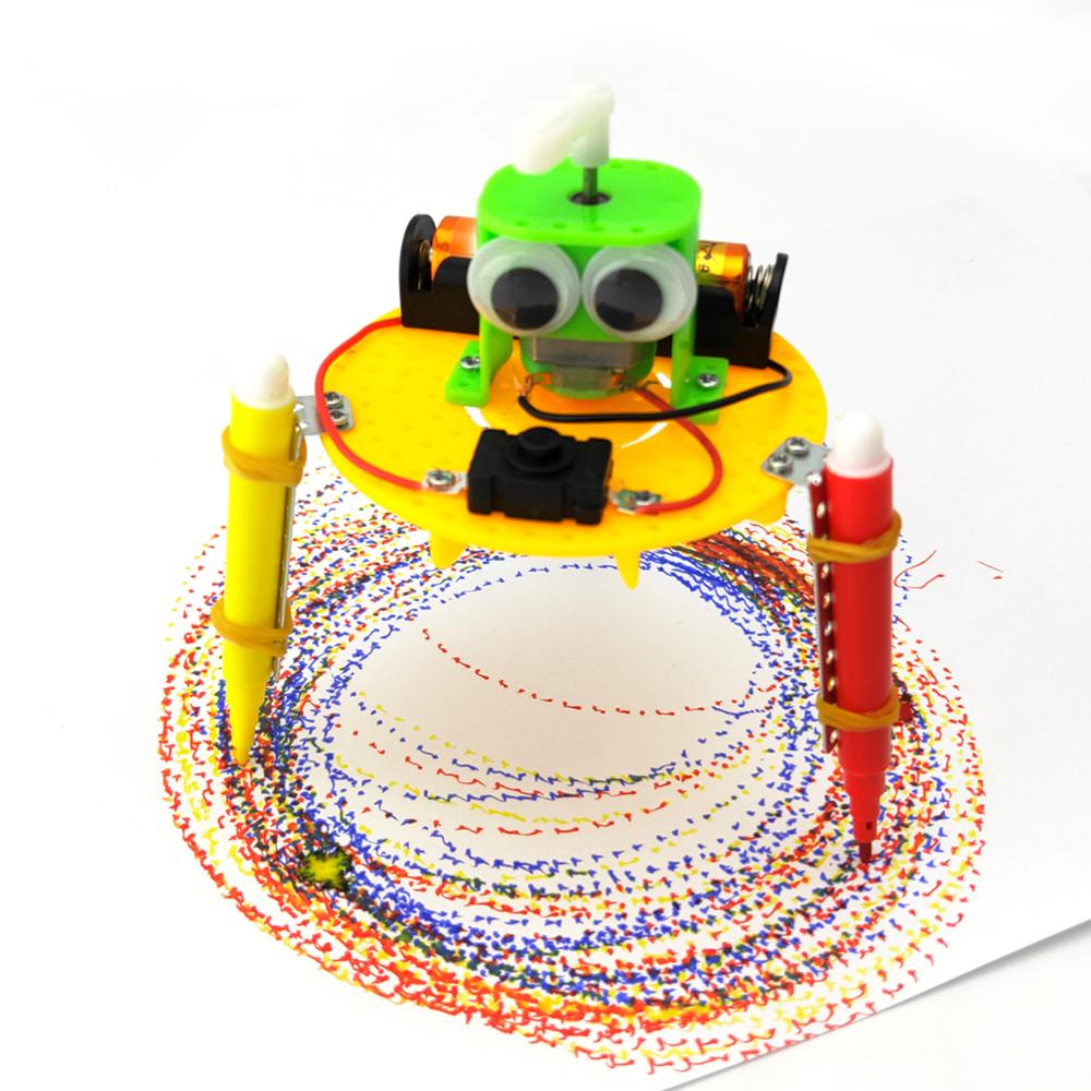 Science And Invention - Frühes Lernen DIY Doodle-Roboter Technologie Kleine