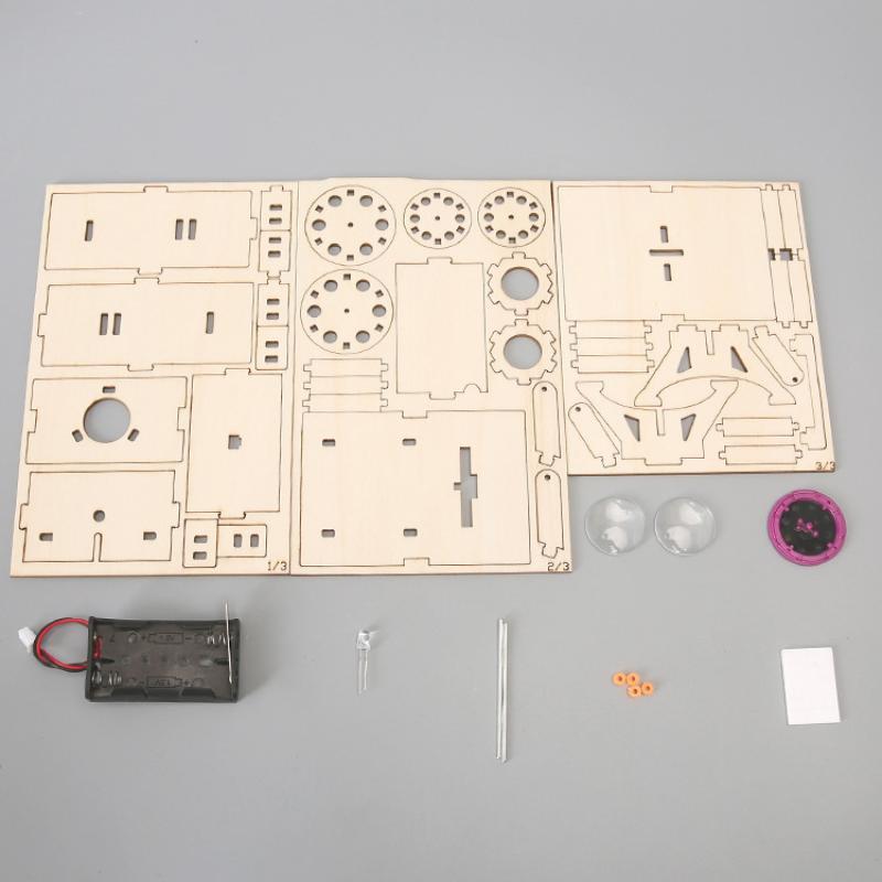 1 Set Holz-DIY-Filmprojektor P – Science Hobby Kit Bewertung und Preis