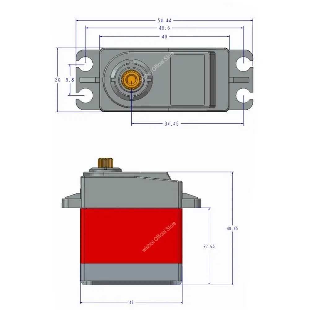 TD-8135MG 35KG Digital Servo 8 – Robot Arm Motor Bewertung und Preis